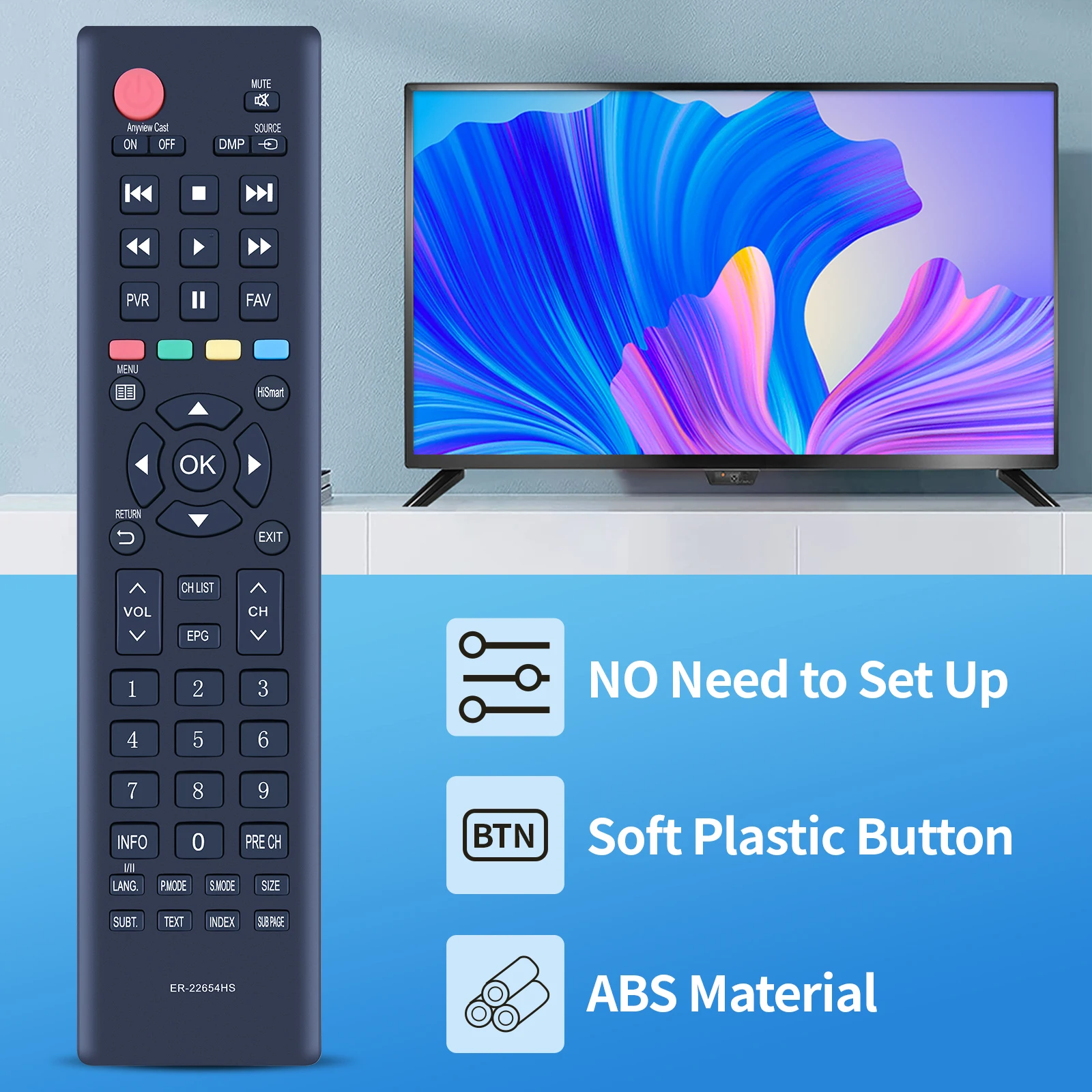 Er-22654hs ER-22645HS Hisense en-22654hs 32K220W 40K220PW 50K220PW 55K220PWG lcd tv