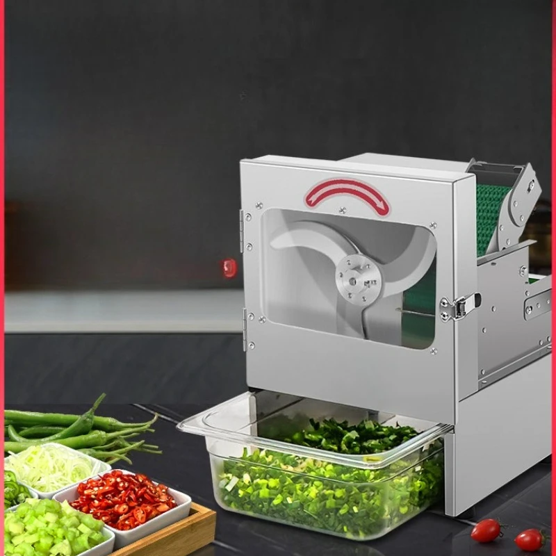 

Scallion cutting artifact, commercial electric small multi-functional vegetable cutter