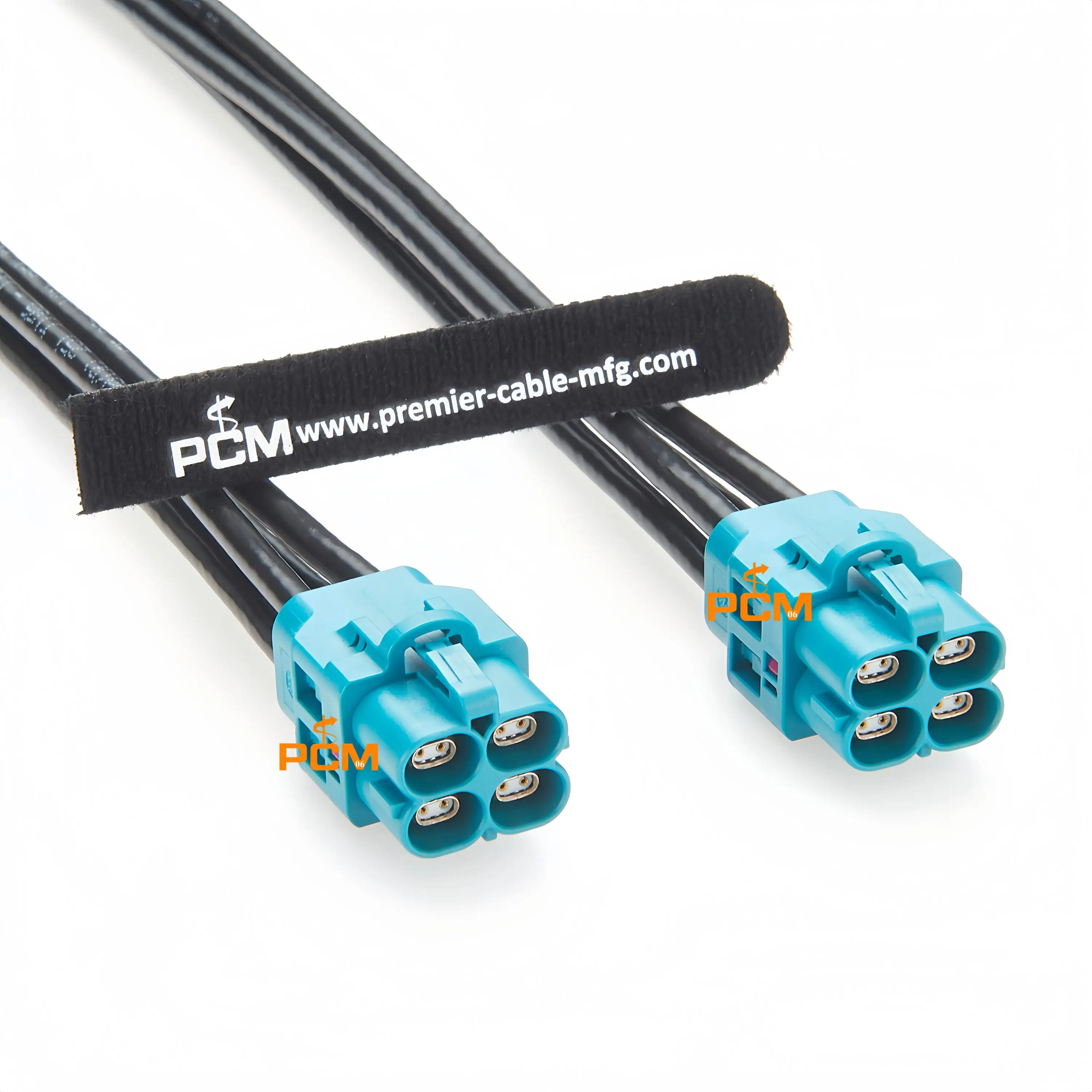 Автомобильный Ethernet-кабель H-MTD 4 в 1, оригинальный экранированный жгут Rosenberger E6K10D-1CAZ5-Z H-MTD Gigabit Car Ethernet