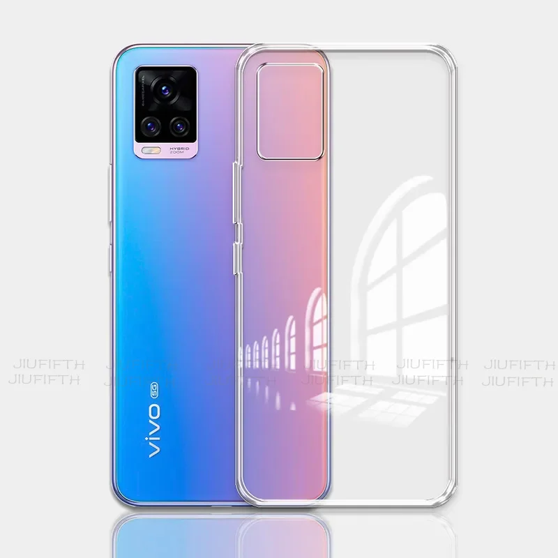 

For Vivo S7 V2020A Case Clear Silicone Soft Phone Cases Vovo S7t V2080A S7a Clear Protect Coque on VivoS7 t a Funda Back Cover