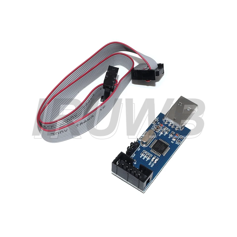 ATMEGA8 ATMEGA128 Support Win7 64K 10Pin To 6 Pin Adapter Board USBASP USBISP AVR Programmer USB ISP USB ASP