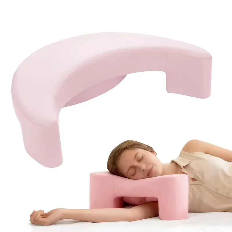 Modern U Shaped Memory Foam Pillow Ergonomic Cervical Support Cushion for Couples Neck Pain Relief Sleeping Aid Custom Color