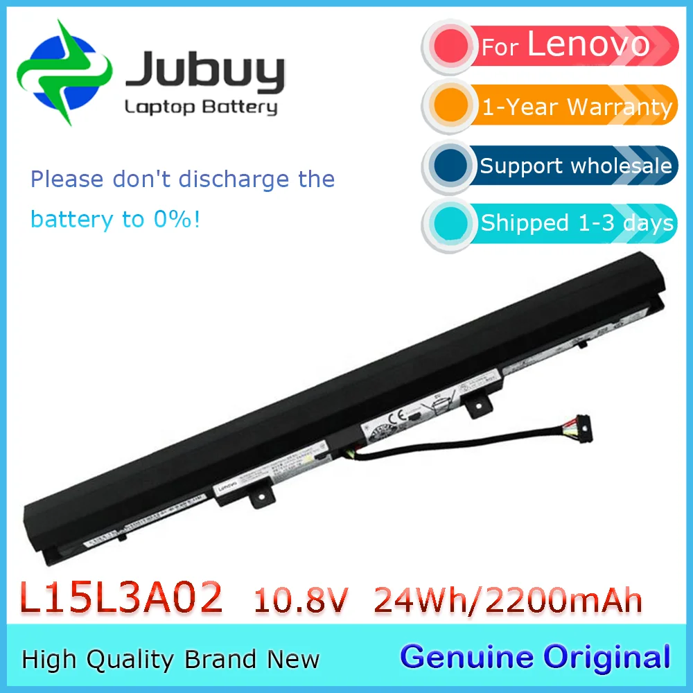 L15L3A02 10.8V 24Wh Original Laptop Battery for Lenovo IdeaPad V110-15AST 15IAP V310-15ISK L15S3A01 L15S4A02