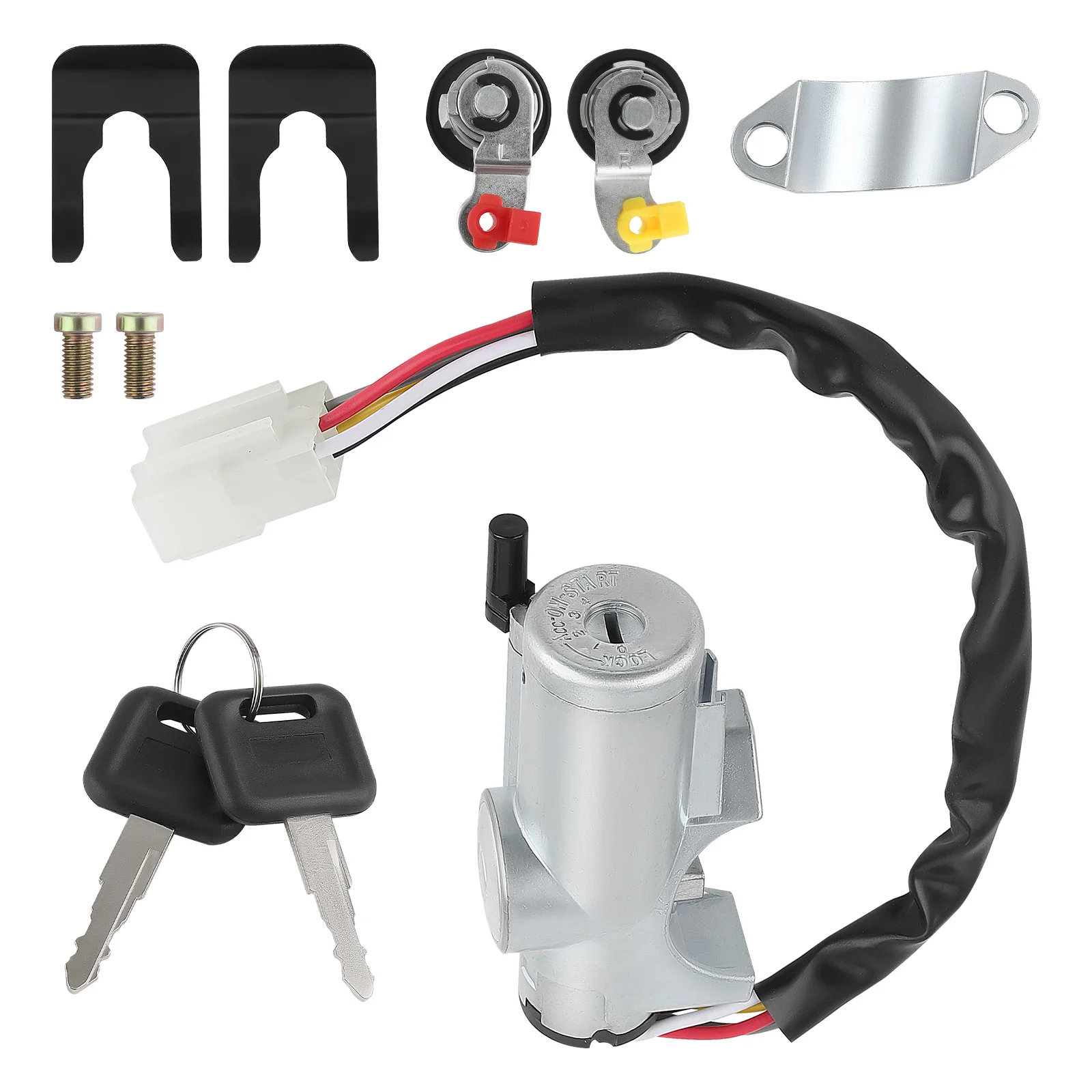 

Ignition Switch Door Lock Cylinder for Nissan D21 Pathfinder MT 86-96 2 KEYS