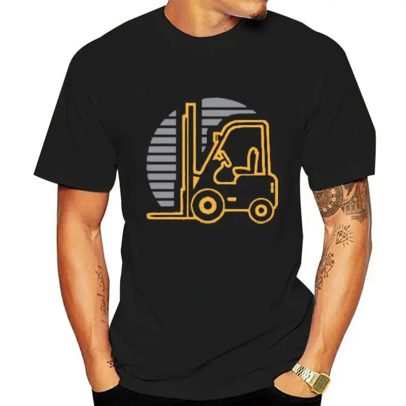 Forklift Logo T Shirt men t shirt