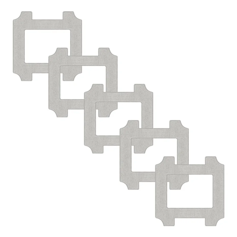 BAAM-Paño de mopa para Dreame C1/C1 estación aspiradora de ventana Robot lavable reutilizable accesorio de trapo de limpieza