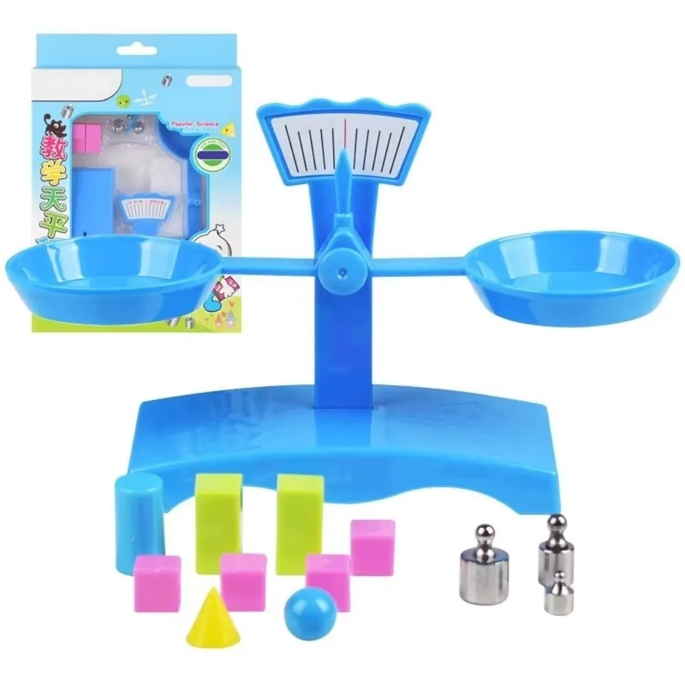 New Plastic Balance Scales with Tray Educational Learning Children Scales Parish Teaching Aids School Teaching Aids Montessori
