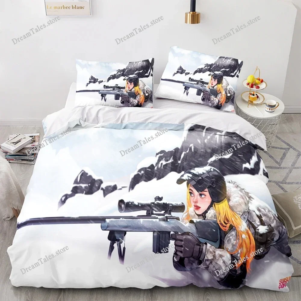 

PUBG Bedding Set Single Twin Full Queen King Size Game PUBG Bed Set Aldult Kid Bedroom Duvet Cover Sets 3D Print Luxury Gift369
