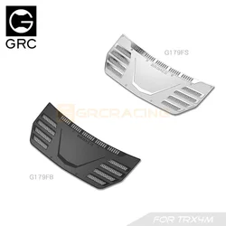 GRC TRX4M Stainless Steel Decorative Sheet F# for TRX4m Bronco Hood Bonnet Upgrade Option Parts #G179FS/B