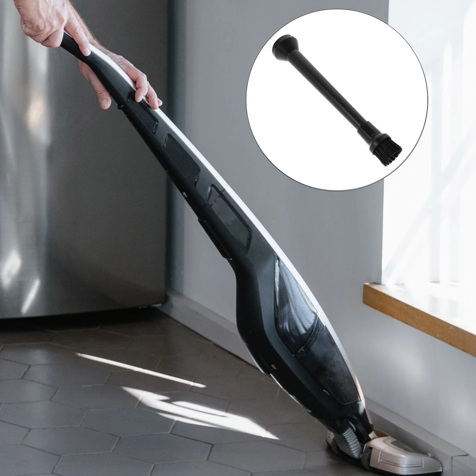 

Air Blower Nozzle Replacement Vacuum Cleaner Accessory Soft Bristle Durable Blower Part for Car Interior Cleaning Tool