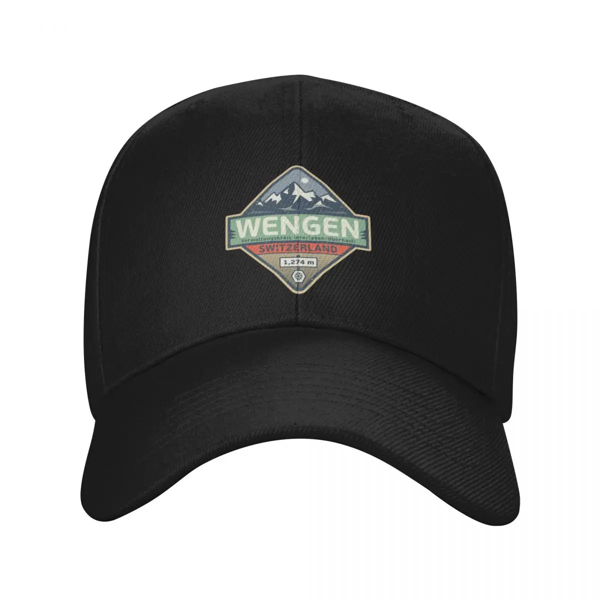 Wengen, Switzerland Baseball Cap Designer Hat Snapback Cap Icon Men's Luxury Women's