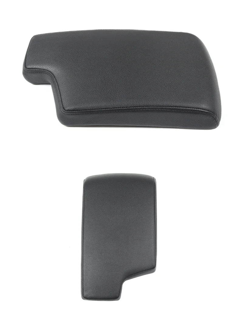 Real Black Leather Center Console Lid Cover For BMW E90 2006-2011 – DIY – Kar Designers