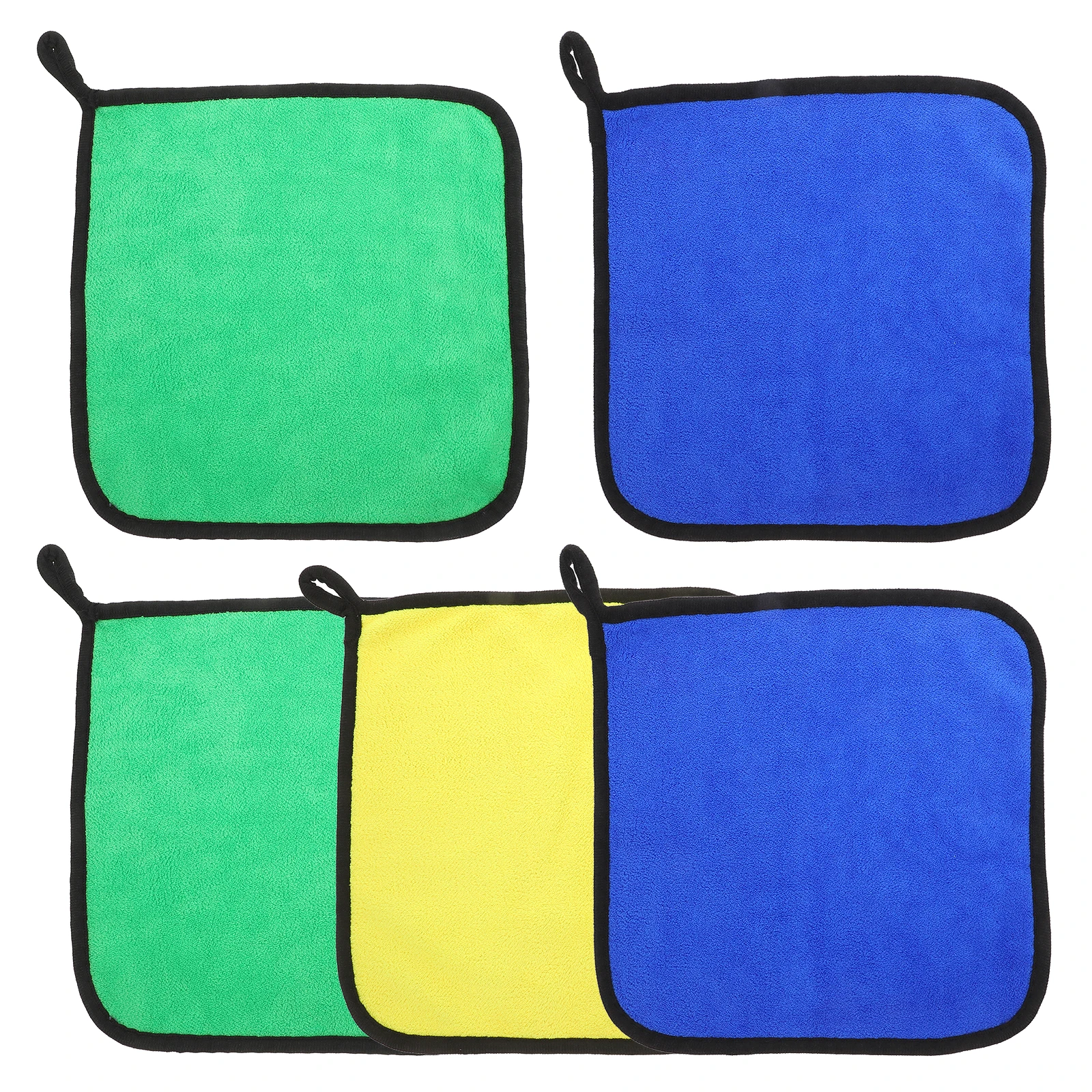 

5pcs Pool Cue Cleaning Cloth Durable Fabric Billiards Accessories Fiber Shaft Cleaner Portable Design