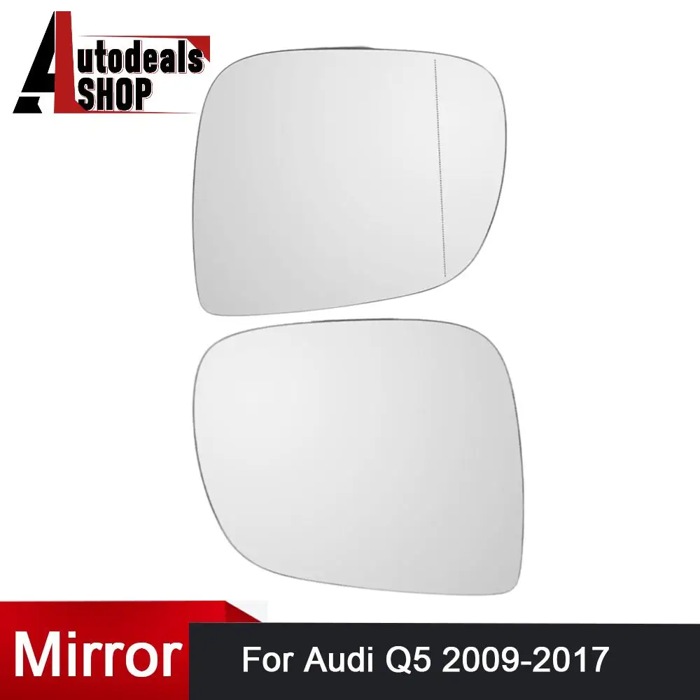 

Левое и правое зеркало с подогревом крыла, стекло заднего вида для Audi Q5 2009-2017 Q7 2010-2015 SQ5 2014-2017 8R0857535E