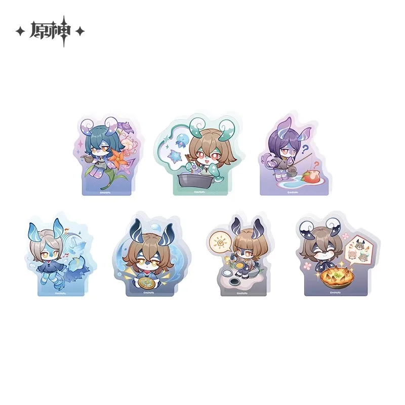 

[Genuine] Genshin Impact Official Merch miHoYo Original Authentic XXD Series Melusine Q version Acrylic Stand Decoration Gift