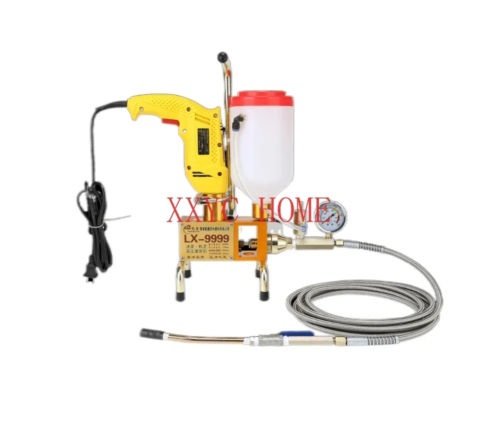 

2.6L/Min Epoxy injection pump Epoxy / Polyurethane foam Grouting Machine Steel Hose concrete repair crack 999 high quality 910W