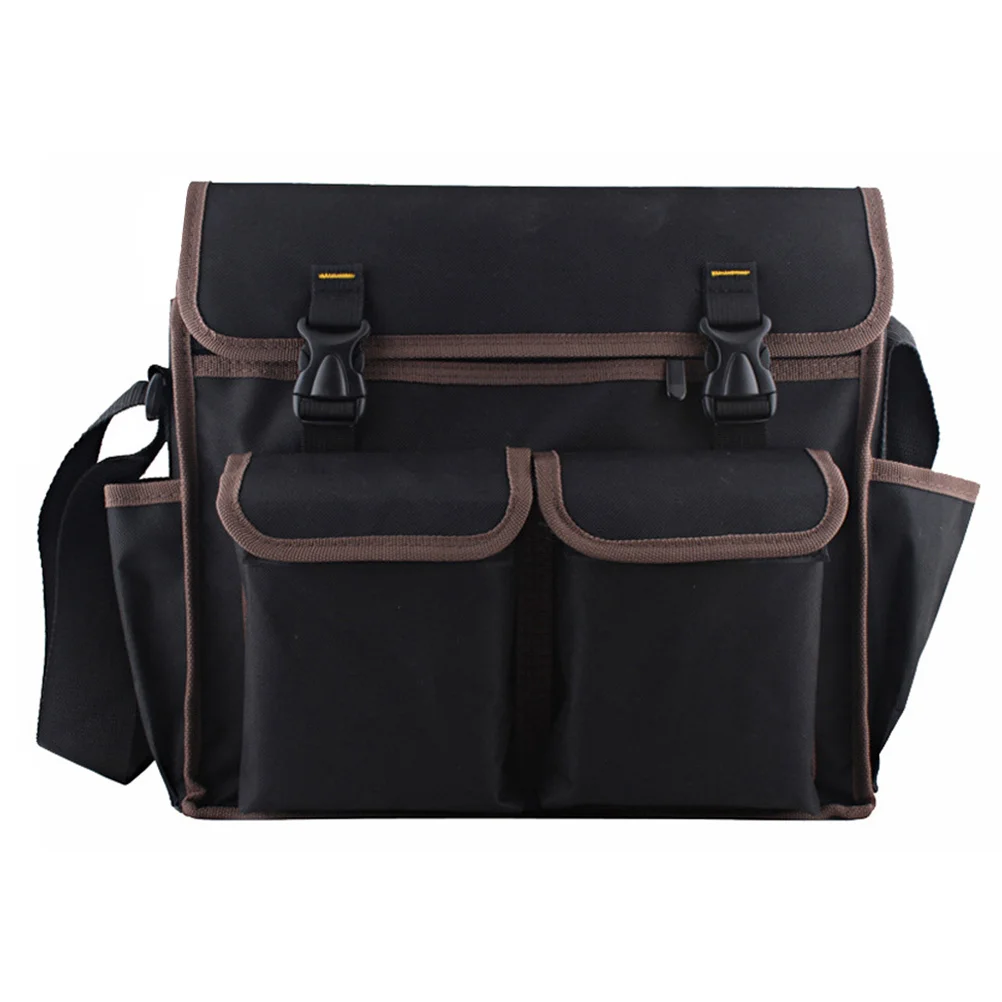 1pcs Electrician Bag Large Capacity Heavy Duty Tool Storage Bag Multi Compartment Organizer Canvas Tool Tote For Diy Home Repair