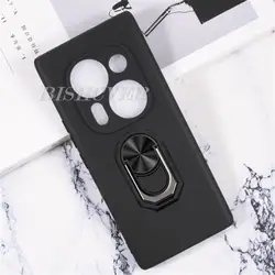 For Tecno Phantom X2 Pro X2 X 2 X2Pro Back Ring Holder Bracket Phone Case Smartphone TPU Soft Silicone Cover