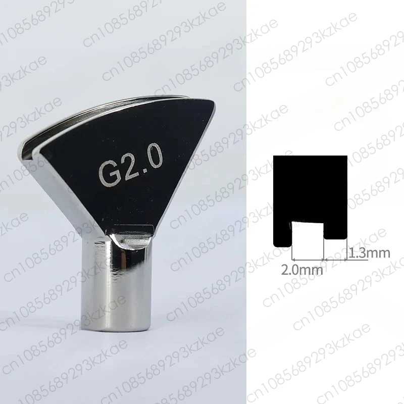 Replaceable French-shaped heating rod, hand-held leather goods edge finishing machine for heating and smoothing the bulges.