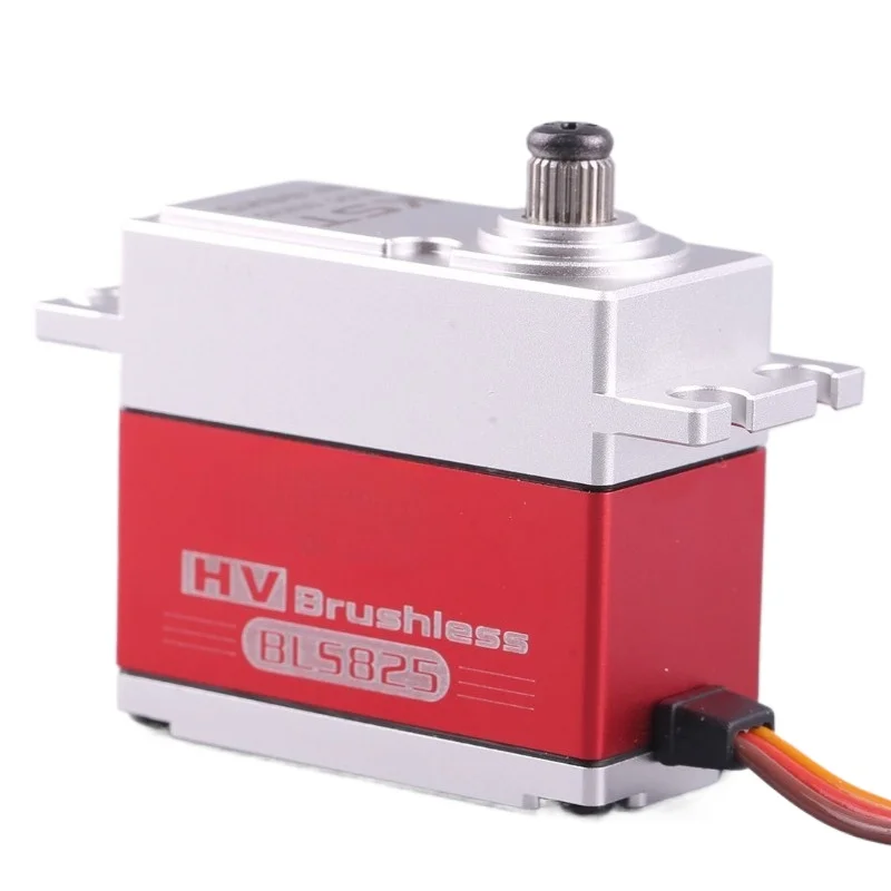For BLS825 Standard High Pressure, All Metal Brushless, Digital Digital Steering Gear High Torque 35kg Model Aircraft