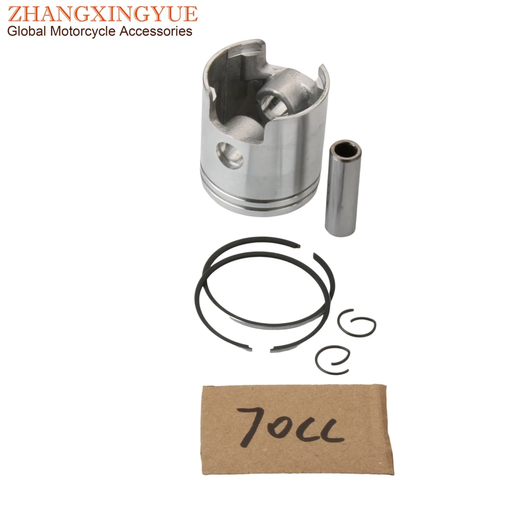 Scooter 50cc 70cc 41mm 47mm Piston Kit For Suzuki Katana Zillion 50 LC 2-Stroke