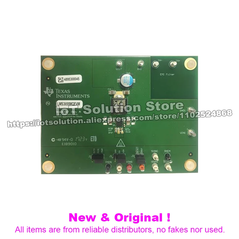 LMS3635MQEVM LMS3635-Q1 3.5A, 5V Synchronous, 400kHz Step-Down Converter Evaluation Module