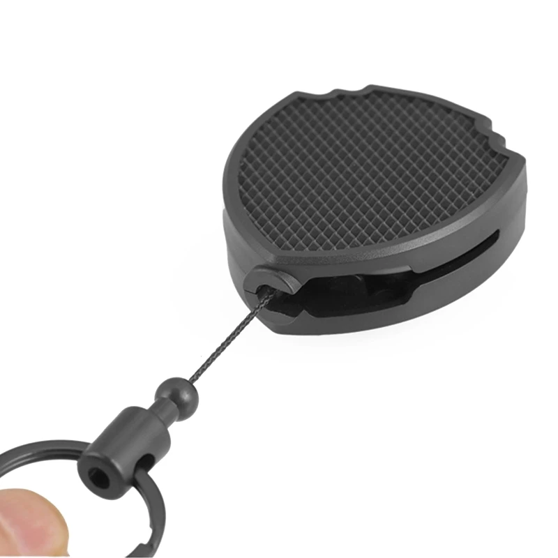 Heavy Duty Carabiner Keychain Reel, Extendable Clips