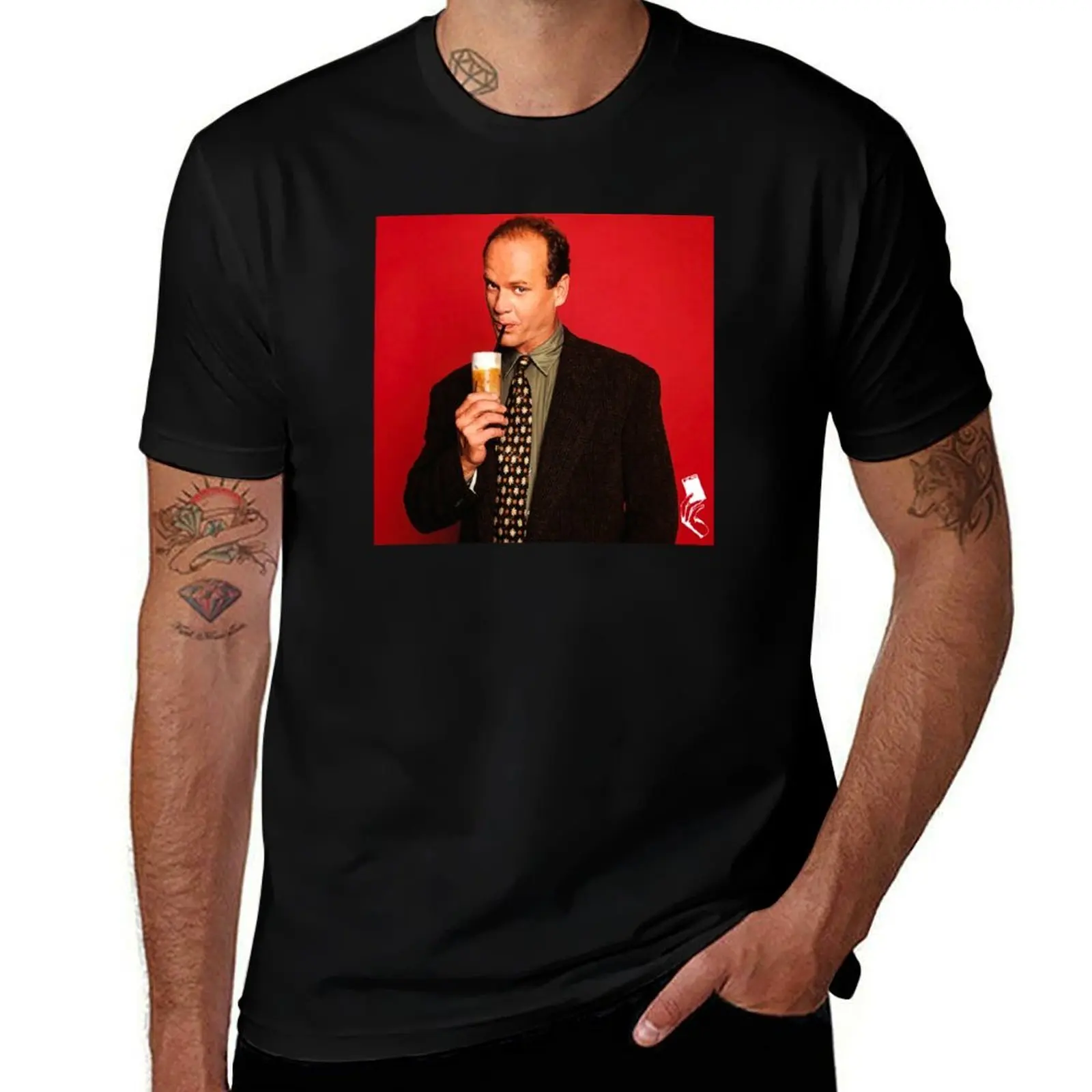 

Frasier Crane T-Shirt t shirt man plain black cotton t-shirt plain for man package T-Shirt