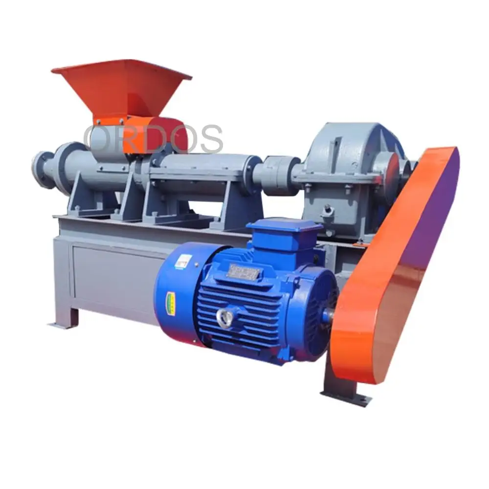 Fully Automatic High Pressure Charcoal Biomass Briquette Press Machine Wood Round Rod Making Machine