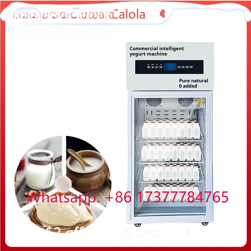

600W Smart Yogurt Maker, Multifunctional Stainless Steel Fermenter for Home & Commercial Use