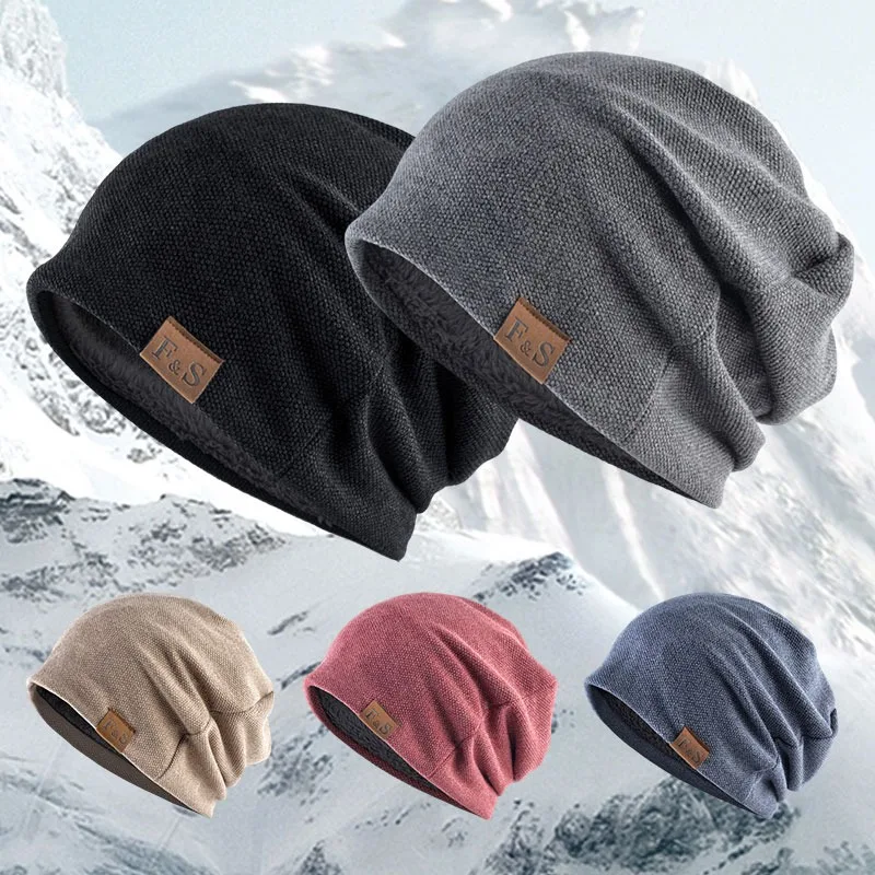 Czapka zimowa dla mężczyzn i kobiet Jesienne czapki z dzianiny w jednolitym kolorze Czapki z daszkiem Wiosna Casual Miękkie czapki turbanowe Hip Hop Beanie Hats