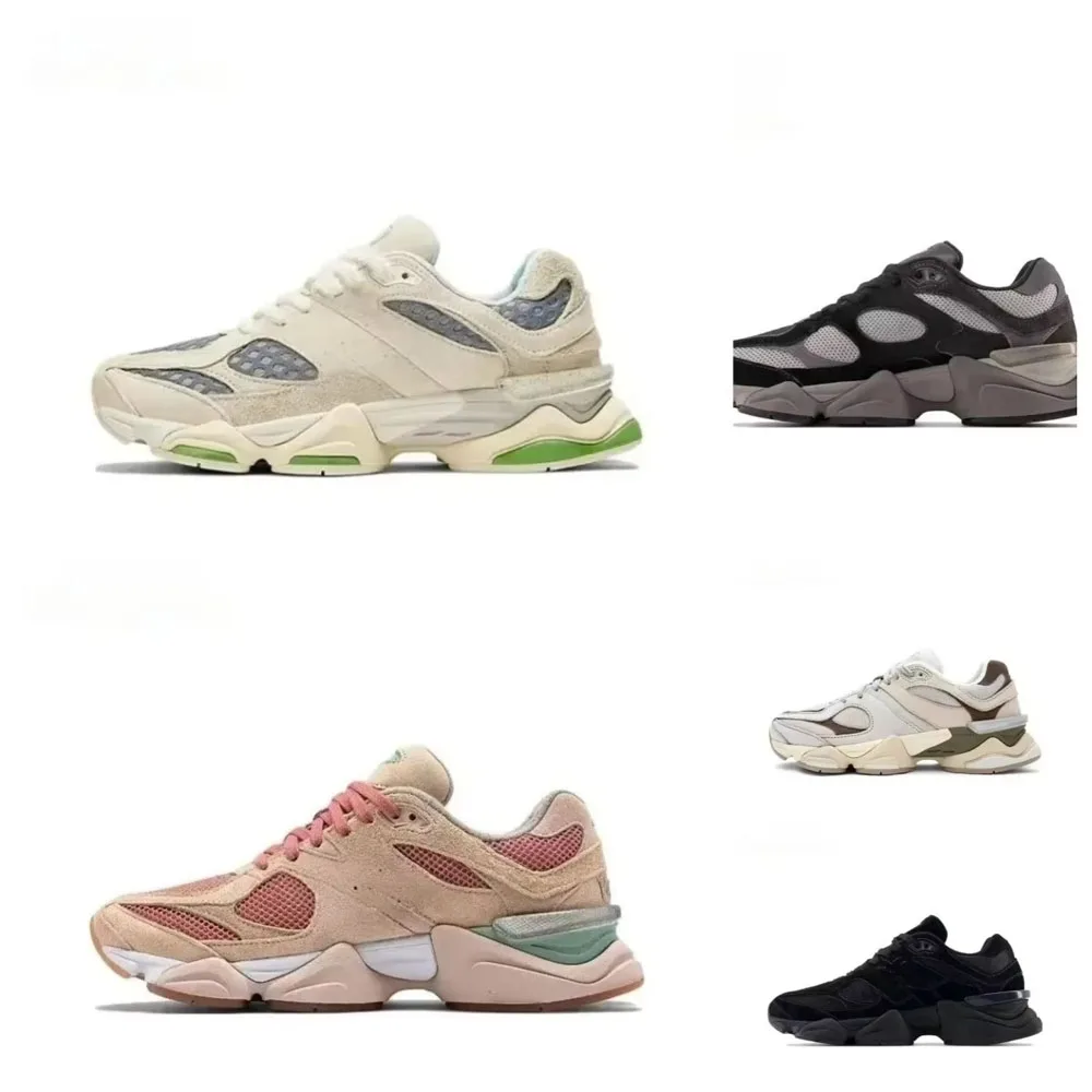 Chaussures de sport de haute qualité 9060Fashion pour couple, chaussures de course classiques, chaus