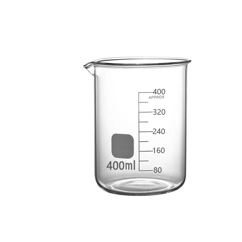 YWDL Hochwertiger Borosilikatglas-Messbecher mit Skala, Laborbecher, Küchen-Backmessbecher 50/100/150/250/500/1000ml