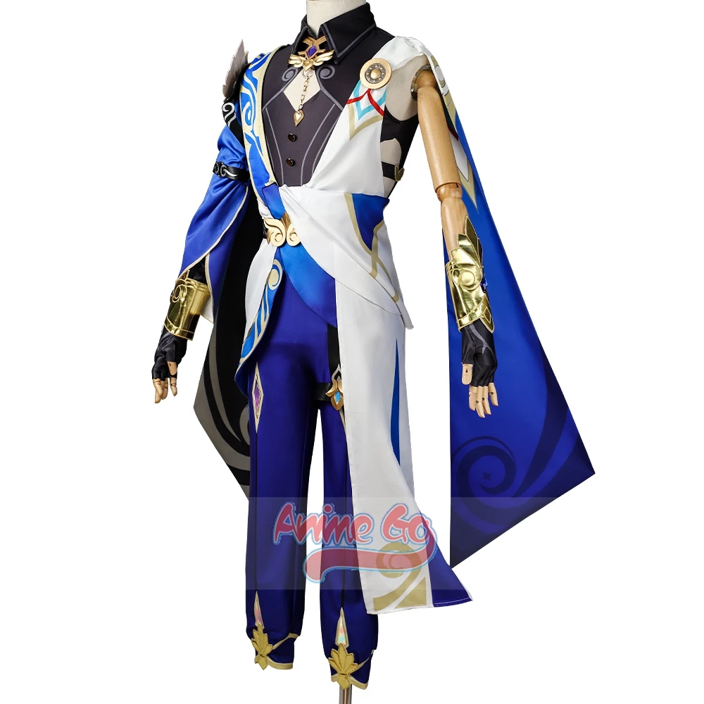 Veritas Ratio Cosplay Honkai Star Rail Dr.Ratio Costume Men Game Role Play Uniform Outfits C08757-A