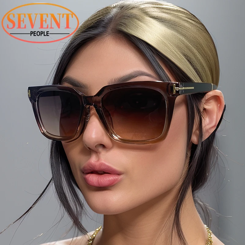 

Classic Square Sunglasses women Men 2024 Luxury brand Vintage Stylish Eyewear Shades for Driving and Outdoor Use trendy sunglass