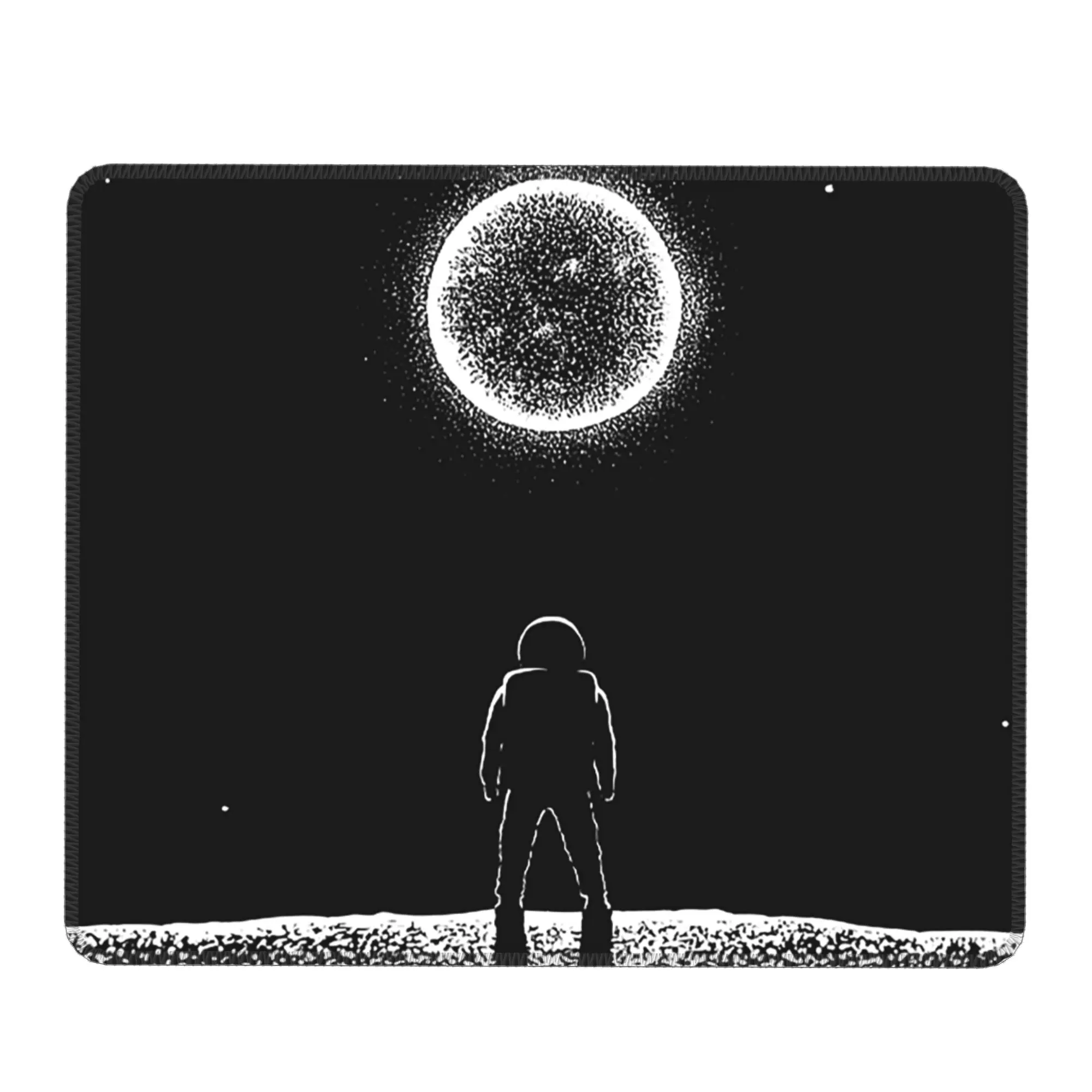 Space Planet Astronauts Mouse Pad Computer Keyboard Mouse Mat Gaming PC Laptop Desk Mat Office Accessories Table Mats