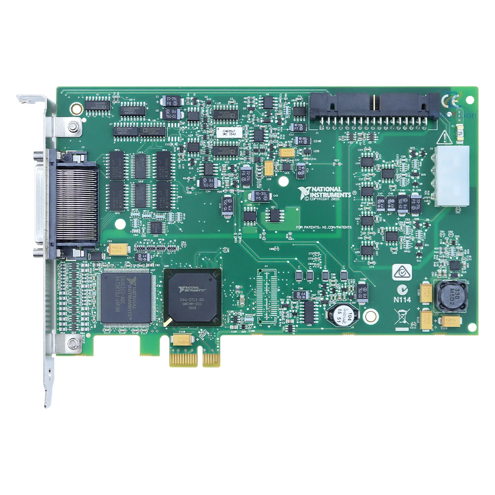 For PCIe-6343 781047-01 X Series PCIe DAQ Card 16Bit 500kS/s 32AI 4AO 48DIO 4 Counter Data Acquisition Board