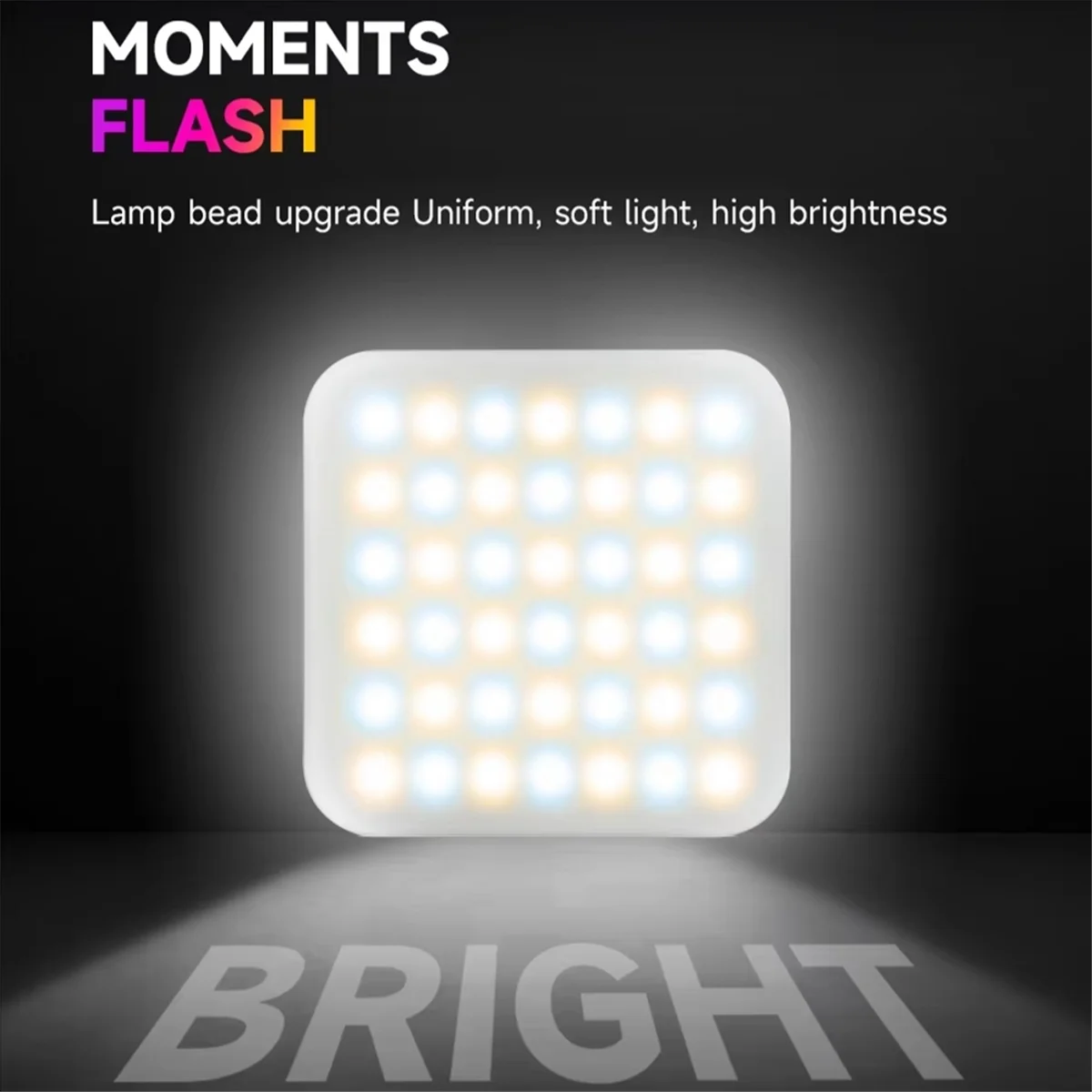 

NEW_Mini Pocket RGB Fill Light Портативный светодиодный светильник для фотосъемки, A