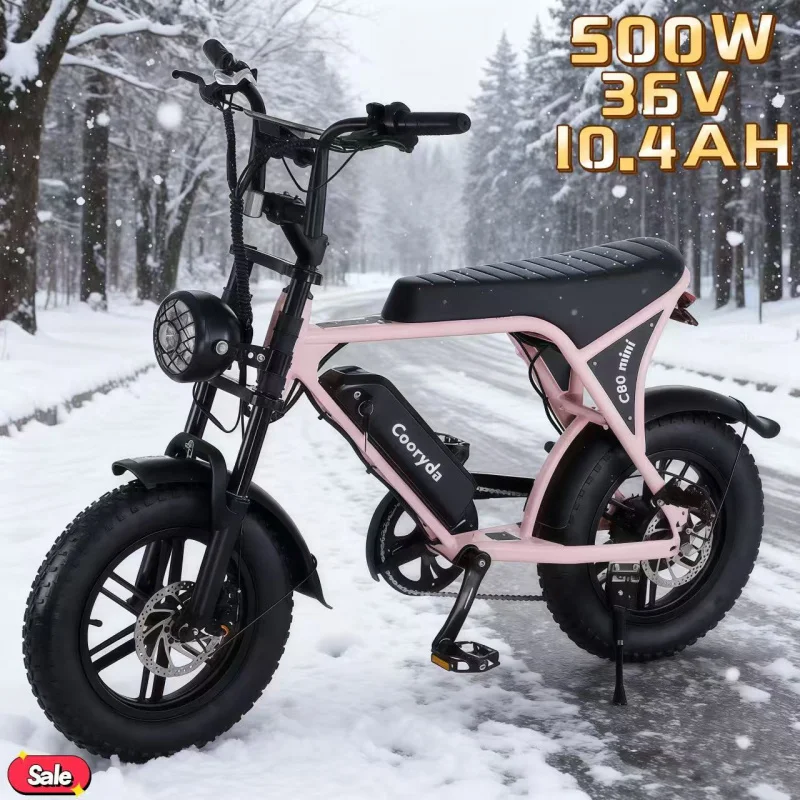 

New l500W power electric bicycle, 36V 10.4AH high-efficiency battery, 16-inch good-looking, stable and comfortable E-Bike
