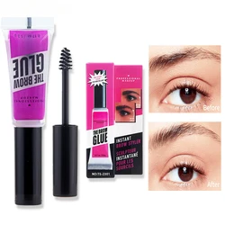 Eyebrow Shaping Gel Transparent Waterproof Eyebrow Shaping Gel Natural Long Lasting 3D Eyebrow Enhancers