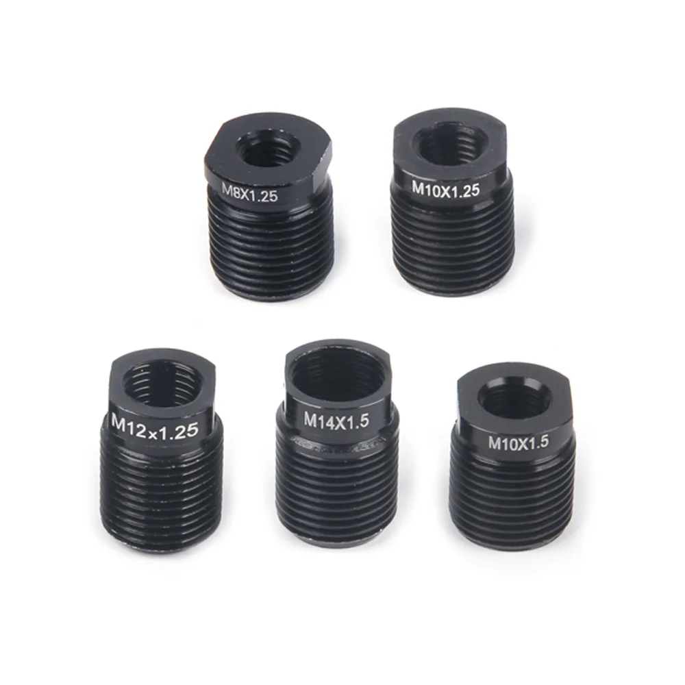 3 Pieces Car Resin Gear Shift Knob Head Thread Adapter Nuts Set M10x1.25 10*1.5 8*1.25 M12x1.25