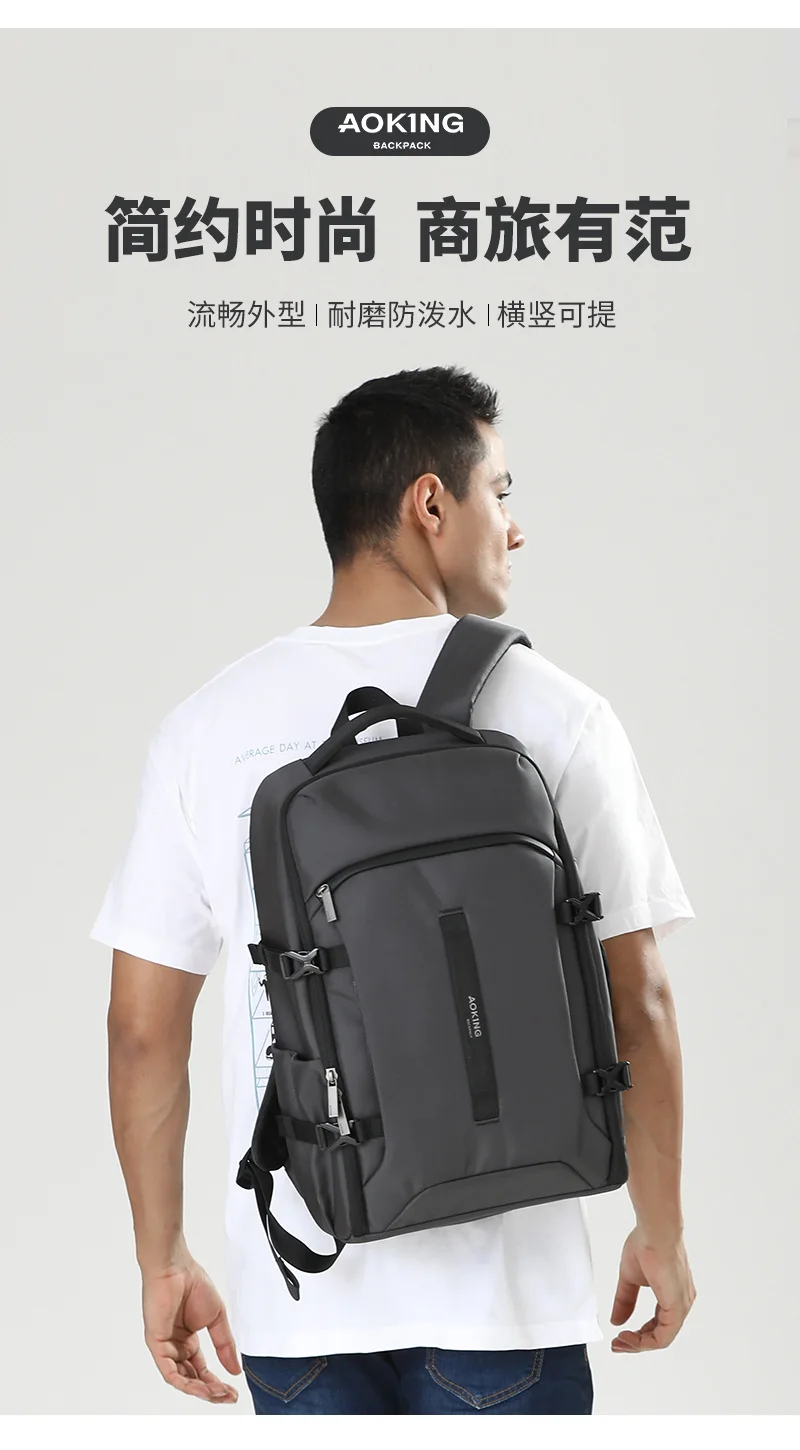 Large capacity business backpack