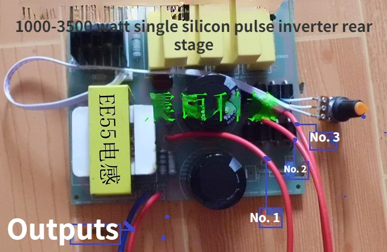 

Medium Power Single Silicon Inverter Rear Stage Accessories Single Silicon Rear Stage Board (1000W-3500W)