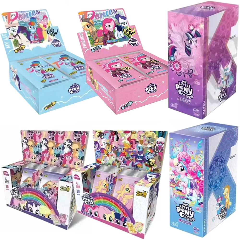 KAYOU Genuine My Little Pony Card 40th Anniversary Limited Friendship Eternal Card Rare SC SGR Cards Toy Gift Princess Card