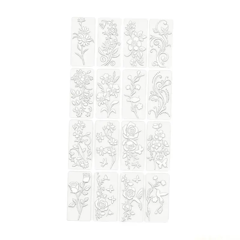 Art Stencil Set Precisions Engineered PET Stencil Template Precisions Cut For Creative Wallpaper Fabric And Canvas Use