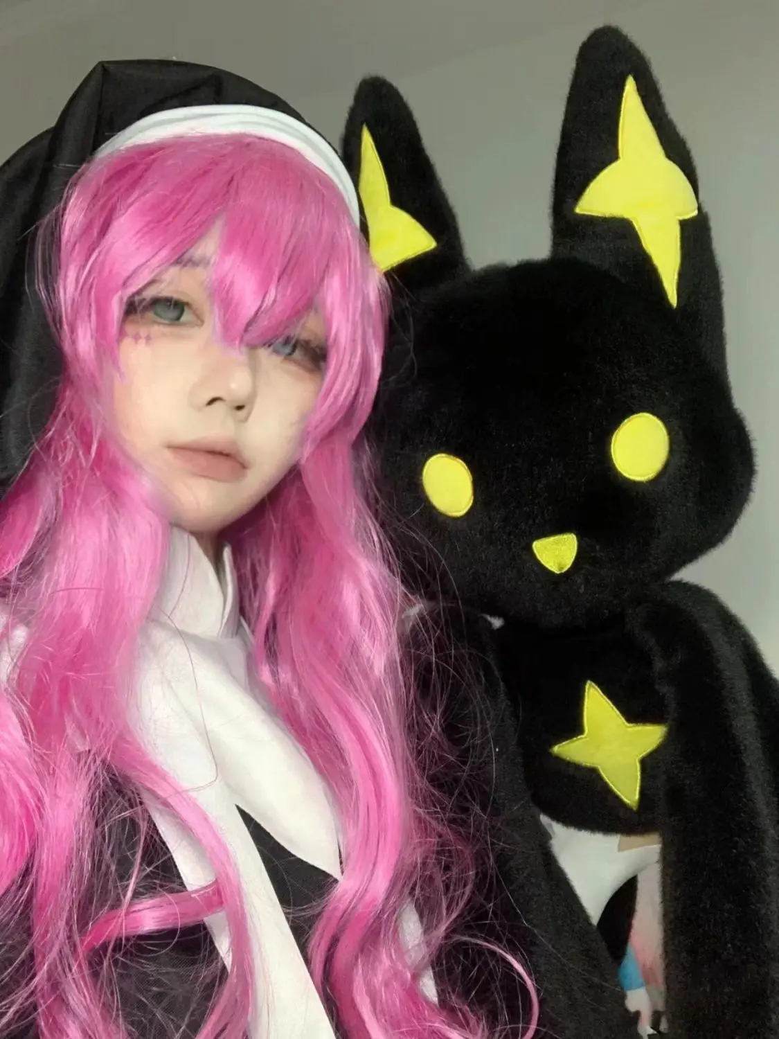 Anime Mahou Shoujo ni Akogarete Vatz Venalita Plush Toy Cute Stuffed Cat Plush Doll Cosplay Pillow Mascot Girls Birthday Gifts