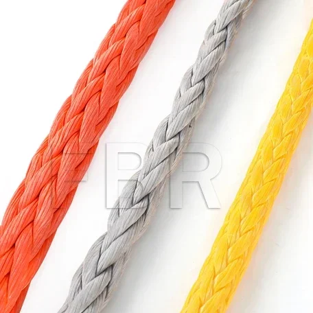 

New LIFTING ROPE 12 strands UHMWPE SLING synthetic fiber ultra high molecular weight polyethylene