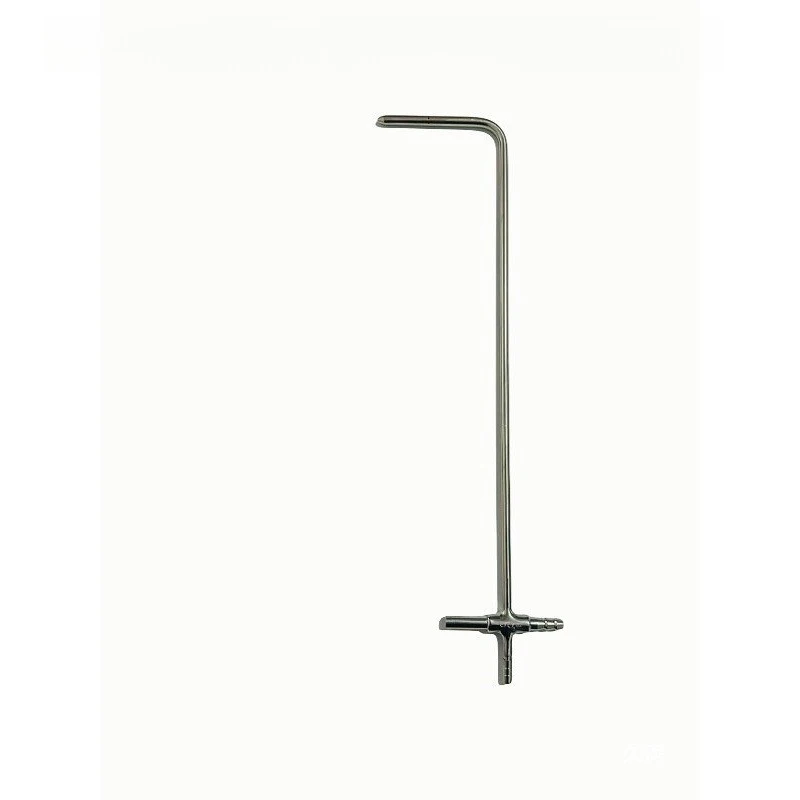 Standard L‑Shape Pitot Tube Metal Wind Speed Sensor Probe for Duct Air Velocity Flow Differential Pressure Measurement Test