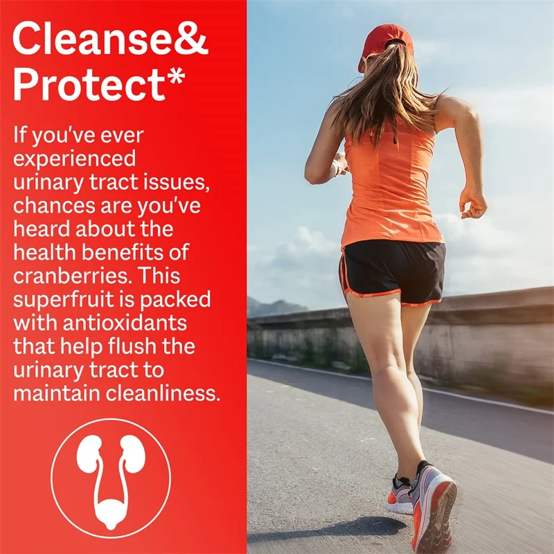 Capsule di mirtillo rosso: aiuta a pulire e proteggere il tratto urinario, ridurre la frequenza urinaria, la salute della vescica, migliorare l'immunità