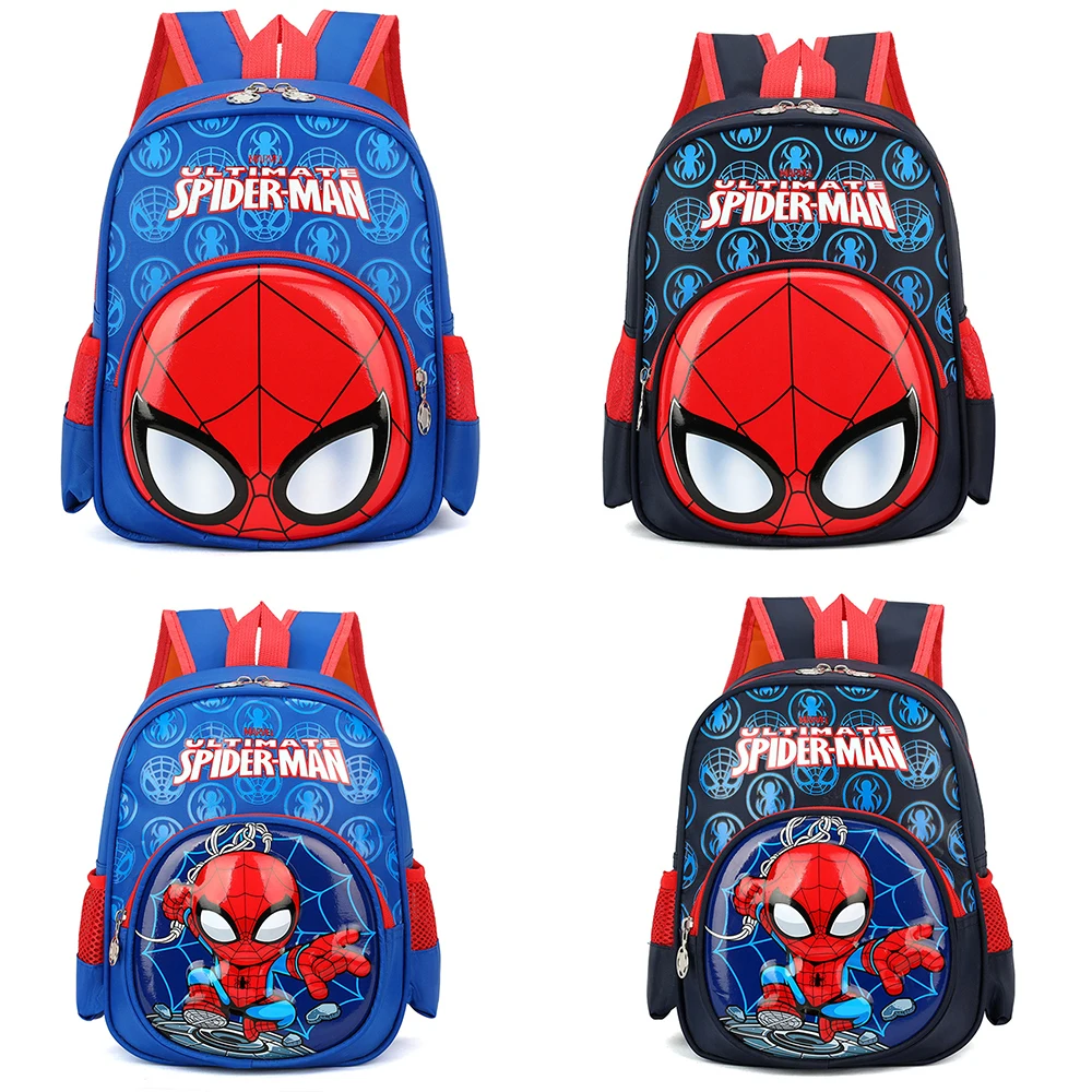 

Marvel Cartoon Anime Spider-Man knapsack Spider Man Children's bag SpiderMan Kindergarten backpack Travelling bag Storage bag